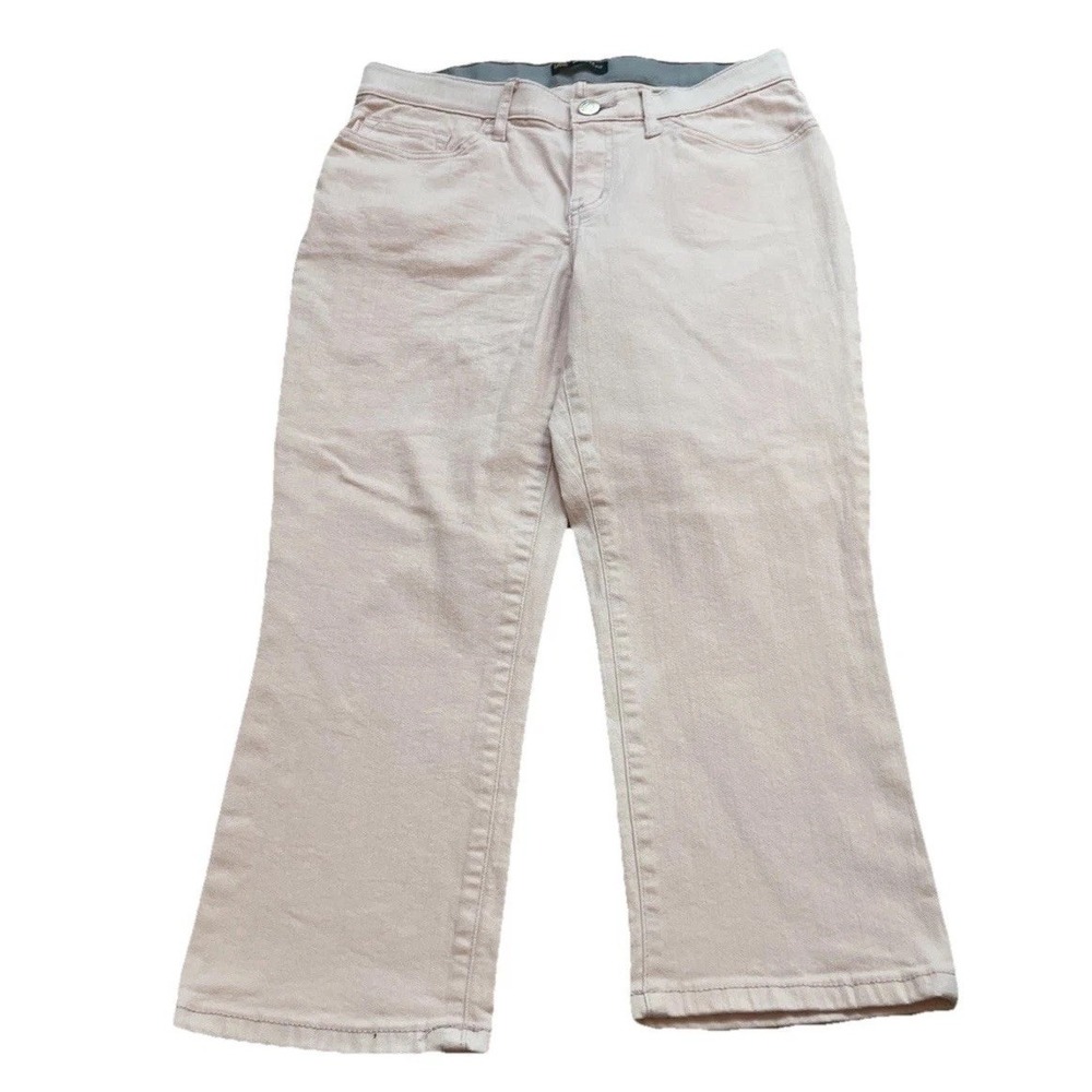 Lee Platinum Label Denim Jeans Women's 10M Straight‎ Leg Pink Regular Fit